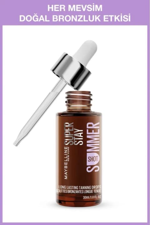 Maybelline New York Summer Shot قطره برنزه‌کننده ماندگار و شفاف