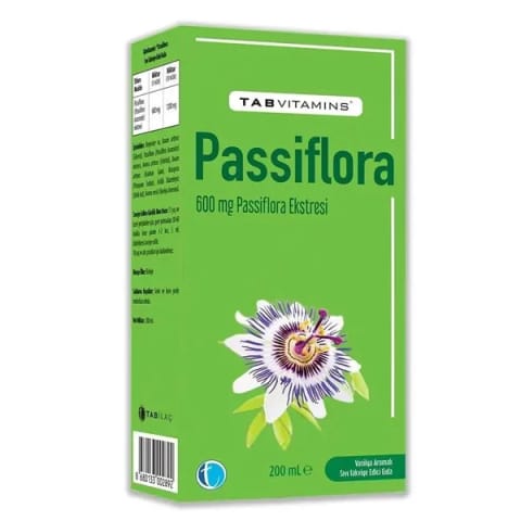 TabVitamins Passionflower مایع 200 میلیلیتر