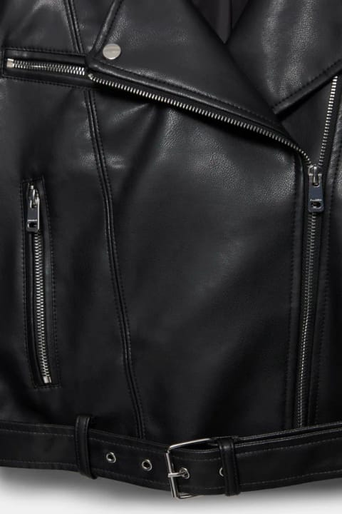 پوشاک Pull&Bear - ژاکت بایکر چرم مصنوعی