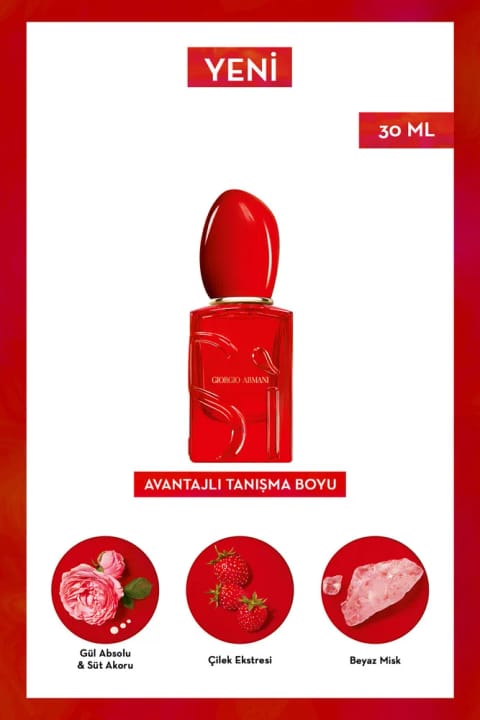 Giorgio Armani Si Passione Red Musk عطر زنانه 30 میل 3614274459685