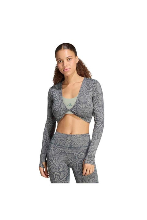 سویشرت آستین‌بلند زنانه adidas PrimeLft AOP KT4023