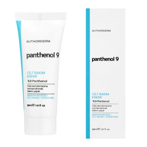 Authoriderm Pantenol %9 کرم مراقبت از پوست ۳۰ میلی‌لیتر