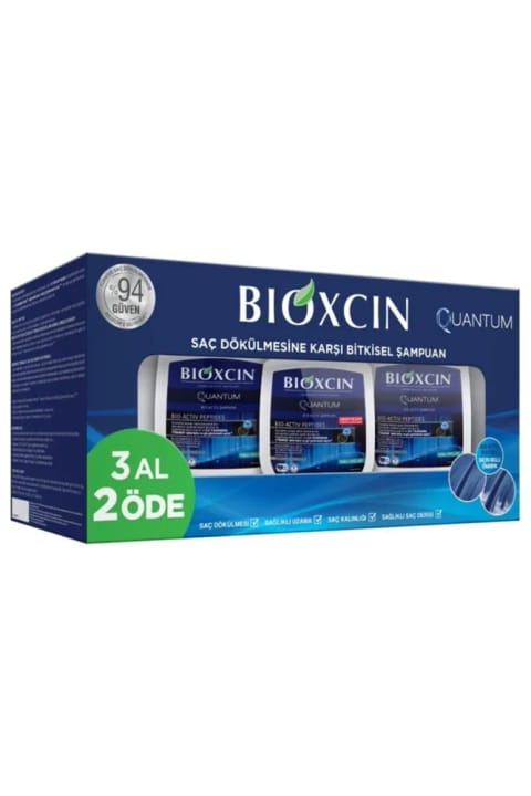 Bioxcin Quantum Bio-activ شامپو مخصوص موهای چرب 300 میلی‌لیتر