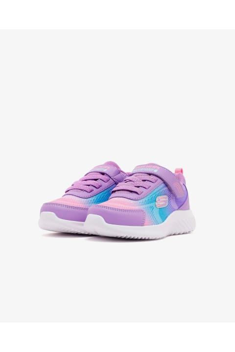 SKECHERS BOUNDER-HYDRA COOL کفش ورزشی دختر بچه رنگ بنفش 303452N LVMT