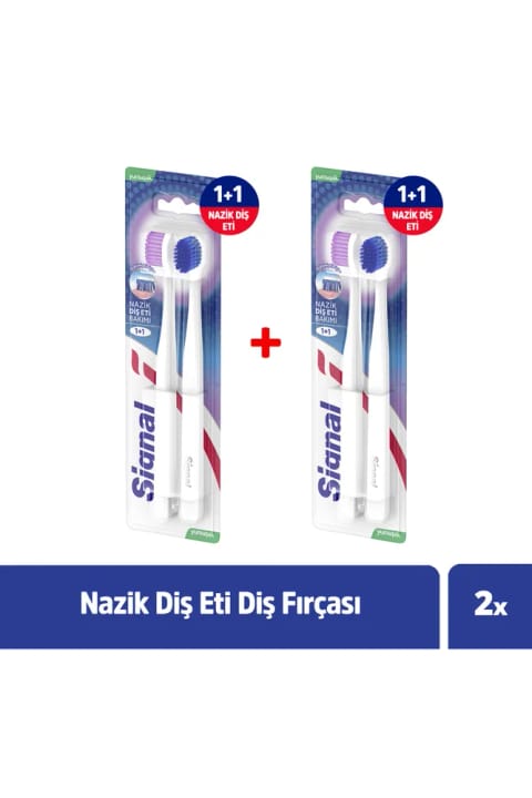 سیگنال مسواک Gum Pro مراقبت ملایم نرم 1×2