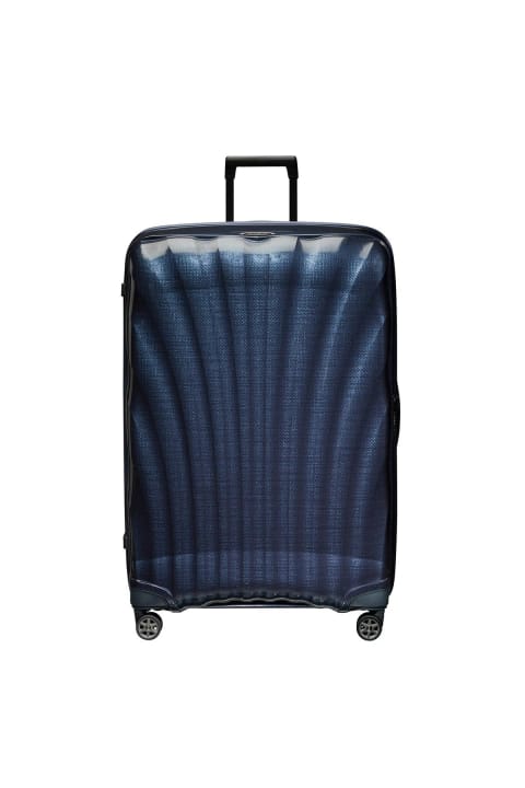 چرخدار Samsonite C-Lite سایز بزرگ ۸۶ سانتیمتری آبی سرمهای