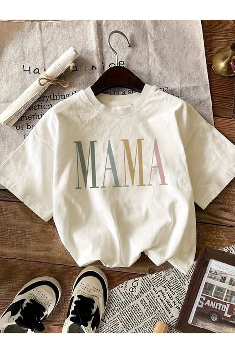 تیشرت طرح اختصاصی Mama Baslkılı uyguntarz