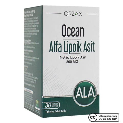 Ocean Alfa Lipoik Asit 600 Mg 30 کپسول