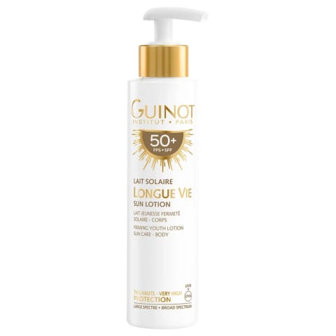 Guinot Longue Vie Soleil لوسیون بدن ضدآفتاب SPF 50+ حجم 150 میلی‌لیتر