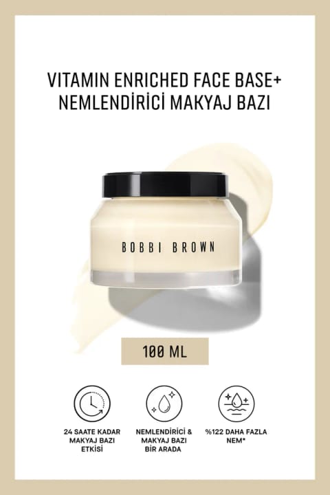 BOBBI BROWN Vitamin Enriched Face Base+ مرطوبکننده و پایه آرایش 100 میلیلیتر