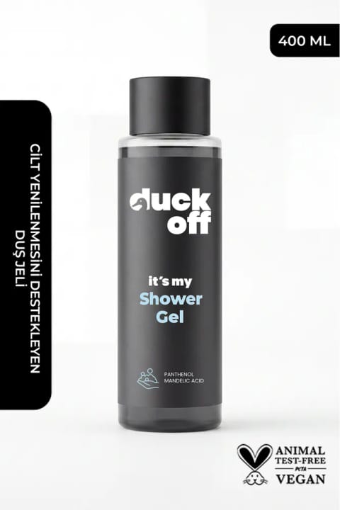 Duck Off ژل دوش مرطوب‌کننده و خنک‌کننده / It’s My Shower Gel 400 мл