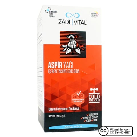 Zade Vital Aspir Yağı 600 Mg 60 کپسول