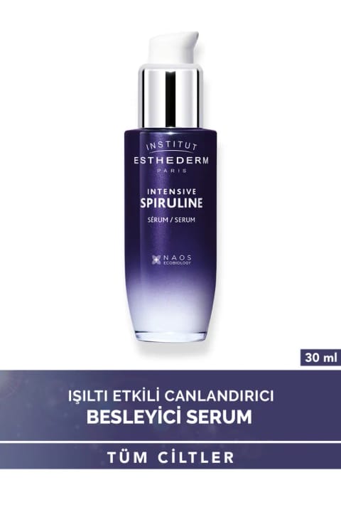 سرم تخصصی اسپیرولینا Institut Esthederm با اثر احیاکننده و روشنکننده
