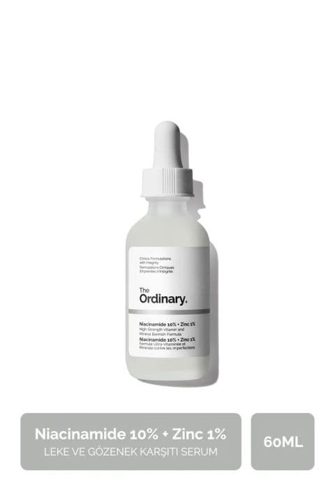 The Ordinary Niacinamide 10% + Zinc 1% - سرم ضد لک و کاهش ظاهر منافذ