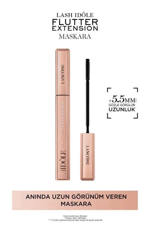 Lancome Lash Idole Flutter Extension ماسکارای بلندکننده و افزایشدهنده حجم مژه 36142...