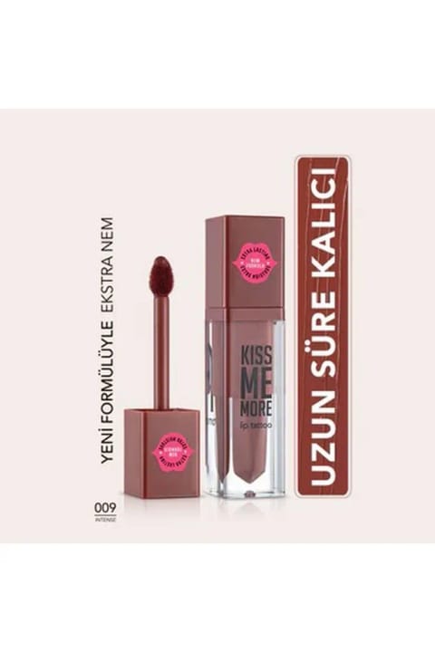 Flormar Kiss Me More رژ لب مایع مات مرطوبکننده شدید - شرابی پررنگ