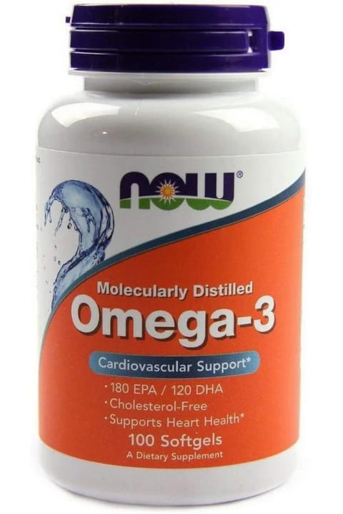 Now Foods, روغن ماهی امگا-3، 1000 میلیگرم، 180 EPA - 120 DHA، 100 کپسول نرم
