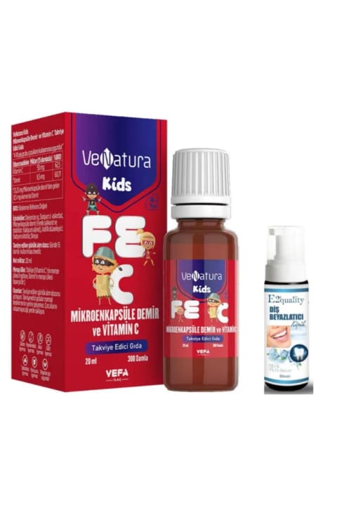 مکمل VeNatura Kids آهن میکروکپسوله و Vitamin C 20 ml