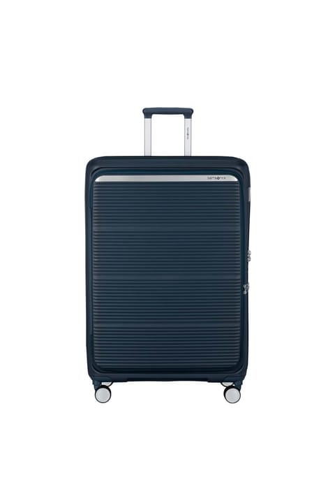 چمدان Samsonite Paralux آبی سرمهای 81/30 آکاردئونی سایز بسیار بزرگ