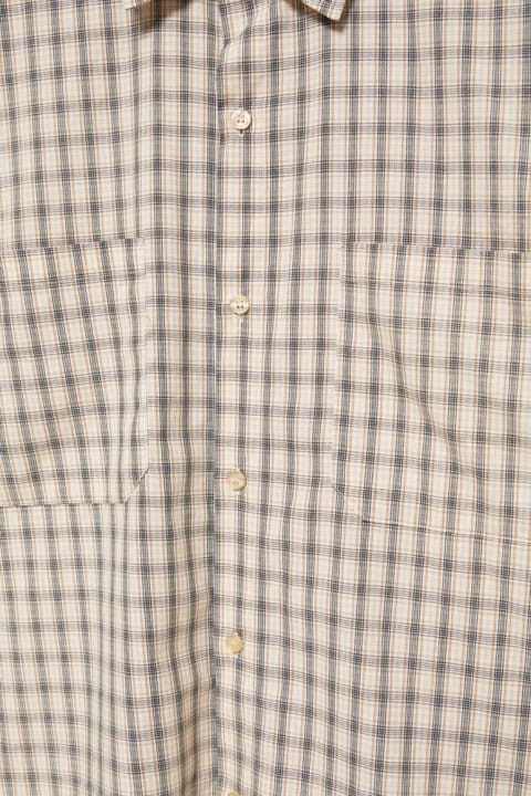 پیراهن چهارخانه آستین بلند Pull&Bear