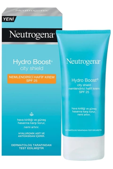 Neutrogena Hydro Boost City Shield مرطوبکننده سبک SPF25 50ml