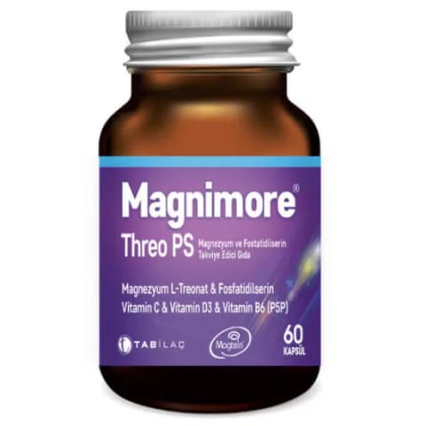 Magnimore Threo PS منیزیم و فسفاتیدیل‌سرین ۶۰ کپسول