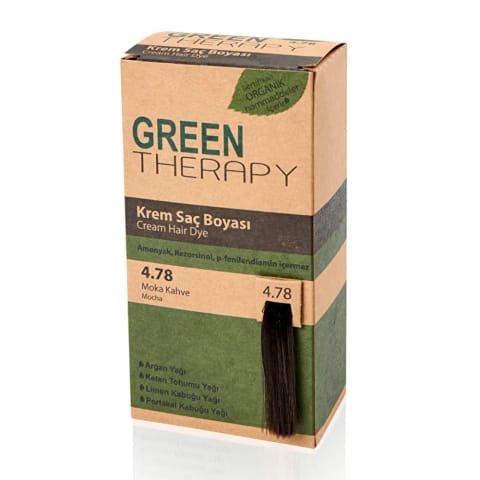 Green Therapy کرم رنگ مو 4.78 موکا قهوهای