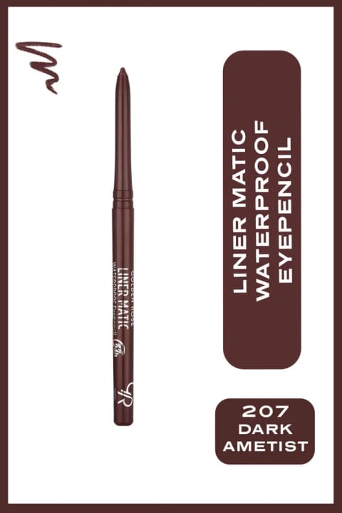 Golden Rose Liner Matic Waterproof Eyepencil-207 Dark Amethyst