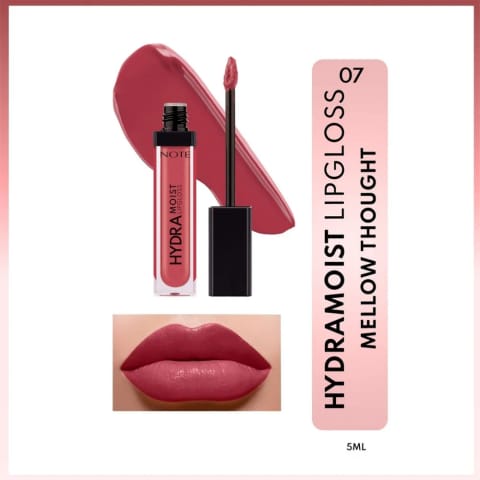 Note Hydramoist Lipgloss 07 Mellow Thought