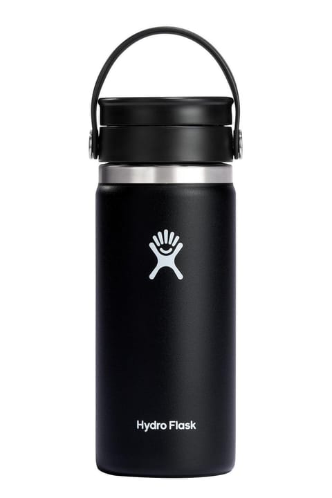 فلاسک Hydro Flask درب Flex Sip گشاد 473 میلی‌لیتر (16 اونس) - مشکی