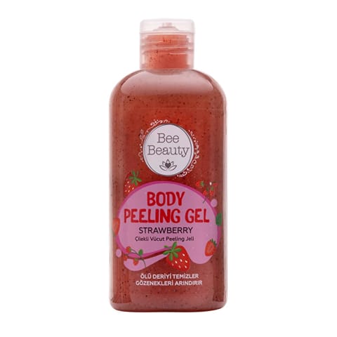 Bee Beauty ژل اسکراب بدن توتفرنگی ۲۵۰ میلیلیتر