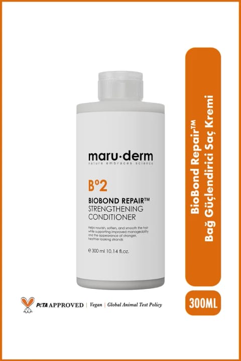 Maru.Derm BioBond Repair™ نرم‌کننده ترمیم‌کننده پیوند مو – مرطوب‌کننده عمیق مراقبت از مو...