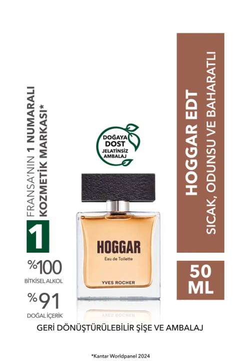 Yves Rocher Hoggar ادو تویلت 50 میلی‌لیتر