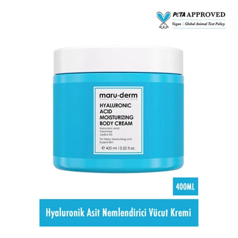Maruderm Hyalüronik Asit مرطوبکننده بدن 400 میلیلیتر