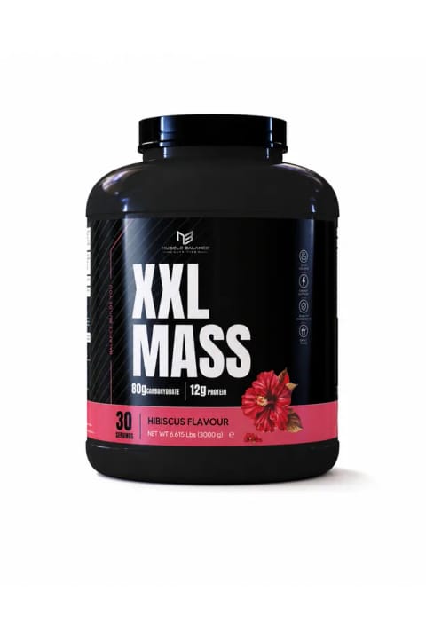 MUSCLE BALANCE XXL ماس گینر 3000 گرم 30 سرویس هیبیسکوس
