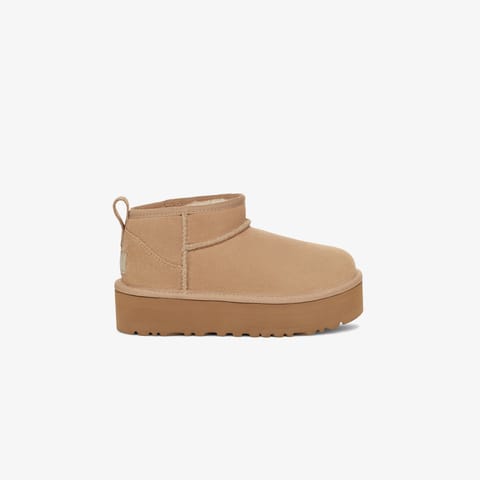 بوت کودکان UGG Classic Ultra Mini Platform کرم