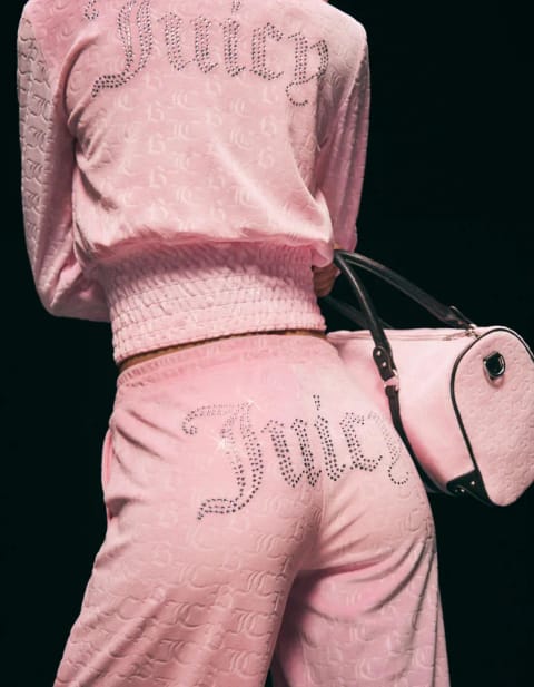 ست کاپشن و شلوار JUICY COUTURE X Bershka