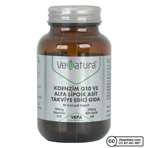 VeNatura Coenzyme Q10 و Alpha Lipoic Acid 60 کپسول