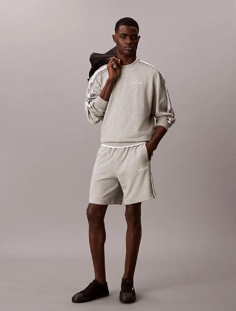 Calvin Klein شورت تری مردانه با نوار لوگو
