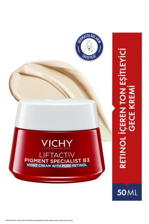 vichy liftactiv pigment specialist b3 کرم شب