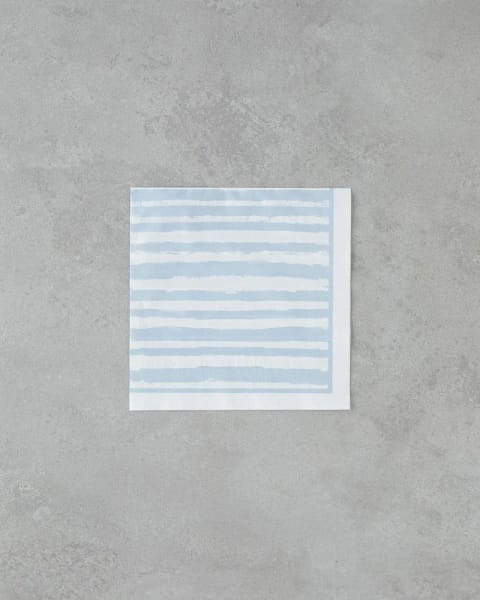 دستمال کاغذی Coastal Stripe ۲۰ عددی ۳۳×۳۳ سانتی‌متر آبی