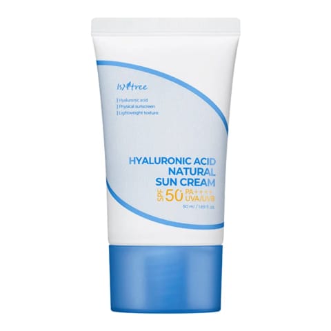 کرم ضد آفتاب طبیعی Isntree با Hyaluronic Acid SPF 50+ PA++++ 50 میلیلیتر