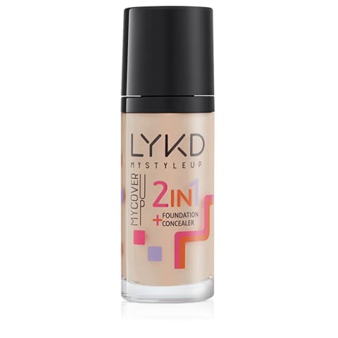 LYKD فاندیشن ۲ در ۱ ۱۳۳ رز بادام