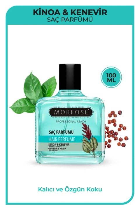 Morfose اسپری معطر مو کینوا 100 میلی‌لیتر - موهای سالم و براق