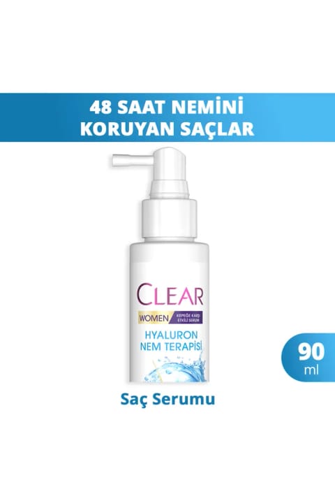 Clear Women شامپو مو Hyaluron Nem Terapisi 90 میلی‌لیتر