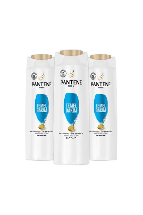 Pantene شامپو مراقبت پایه ۳۵۰ میلی‌لیتر (۳ عددی)