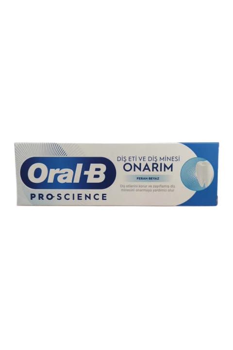 خمیردندان Oral-B ترمیم لثه و مینای دندان، طراوت سفید، ۷۵ میلی‌لیتر