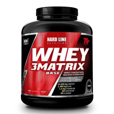 Hardline Whey 3 Matrix Base 2300 گرم