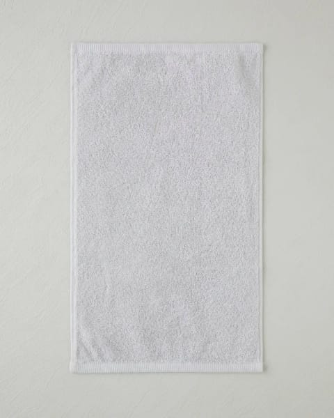حوله دست Cotton Line %100 پنبه ۳۰×۵۰ سانتی‌متر خاکستری روشن