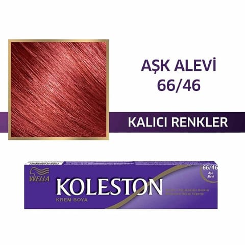 رنگ موی تیوپی Koleston 66/46 Aşk Alevi 50ml